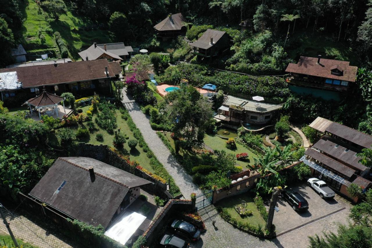 Verde Que Te Quero Ver-Te - Chales Visconde De Maua Bagian luar foto